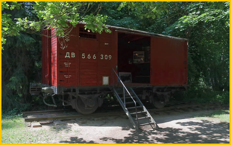 Rail Car Used for Deportation